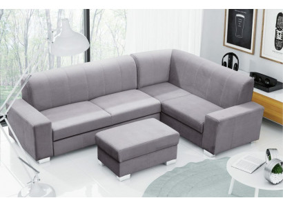 Sofa Schlafsofa Designer Sofa mit Bettfunktion + Bettkasten Ecksofa Couch NEU