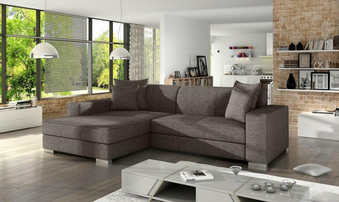 Schlafsofa Eck Sofa Couch Bettfunktion Polster Eck Garnitur Neu Schlaffunktion