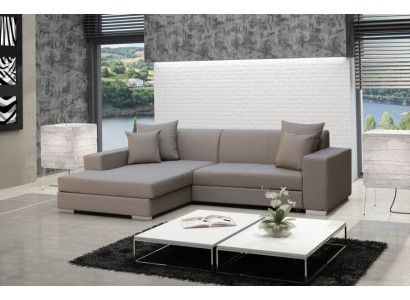 Sofa Schlafsofa Designer Sofas mit Bettfunktion Ecksofa Couch NEU + Bettkasten