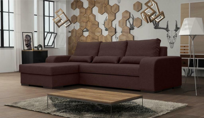 Sofa Schlafsofa Designer Sofa mit Bettfunktion - Bettkasten Ecksofa Couch