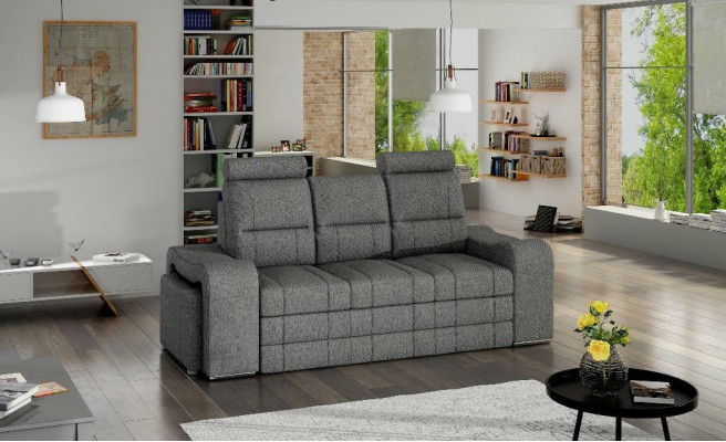 3 Sitzer Sofa Couch Polster Couchen Sofas 3 Sitzer mit Hocker Garnitur Polster