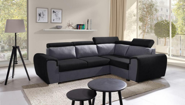 Sofa Schlafsofa Designer Sofa mit Bettfunktion - Bettkasten Ecksofa Couch Sofas