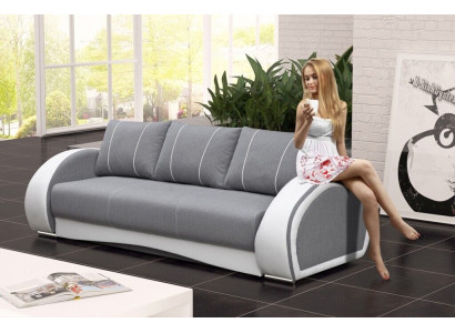 Couch Schlafsofa Sofa Couchen Polster Multifunktion Sofas 3 Sitzer Textil Stoff