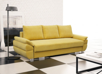 3-Sitzer Schlafsofa mit Klappcouch und Schlaffunktion inklusive Bettkasten