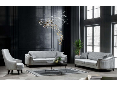 Sofagarnitur Sofa Luxus Garniur Sofas Sessel 331 Sitzer Modern 3tlg