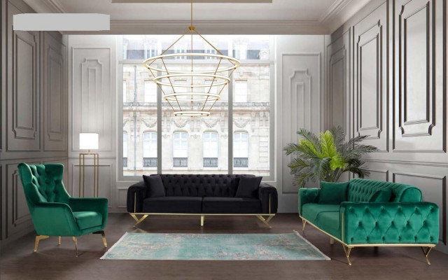 Luxus Sessel Einsitzer Modern 1 Sitzer Polster Designer Textil Stoff