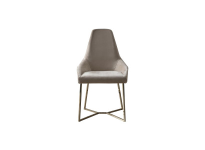 Lehnstuhl Esszimmerstuhl Luxus Beige Lehnstuhl Stuhl Stühle Modern Design Möbel