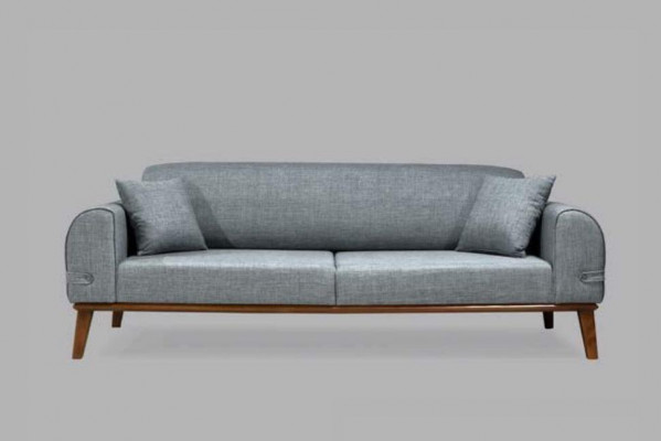 Sofagarnitur 3+3+1 Sitzer Design Sofa Polster Couch Modern Samt
