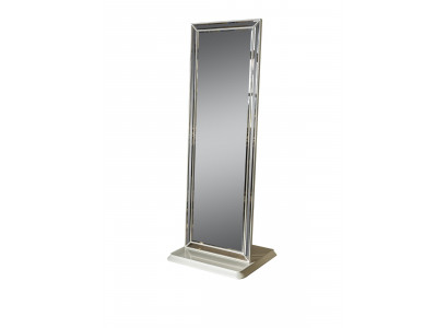 Spiegel Grau Elegantes Design Style Luxus Modern Wohnzimmer Neu Metall Möbel
