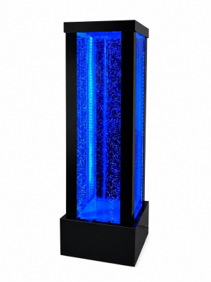 Luxus Säule Wassersäulen Wasser Wand Säulen 200cm Edelstahl