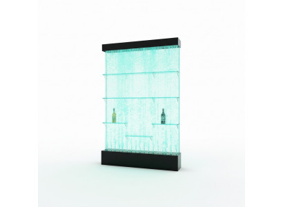 Theke Regale Designer Beleuchtet Led Wasser Wand Bar Regal Säule