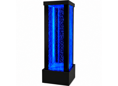 Wasser Säule 60x200cm Wasserwand Säulen Wand Trennwand Led
