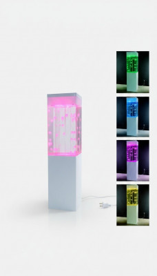 Design Aquarium Wassersäule Wasser Säule Dekoration Quallen Wasserwand