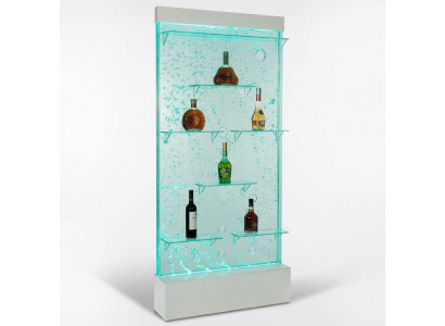 Regale Designer Beleuchtet Led Wasser Wand Bar Regal Säule Theke Wassersäulen