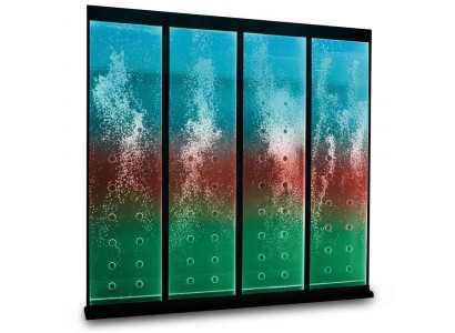 Moderne Trennwand Wasserwand Wände Wasserfall Water Wall Led