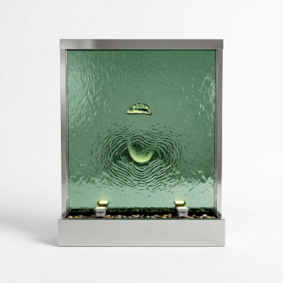 Wasserwand Wassersäule Wasserfall Led Trennwand Luxus Design