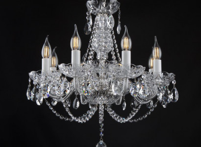 -Kronleuchter Leuchte Hängeleuchte Lampe Kristall Luster Bohemia Deckenleuchte