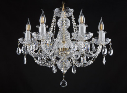 -Bohemia Luster Hänge Leuchte Kronleuchter Lampe Kristall Lampen Leuchten Decken