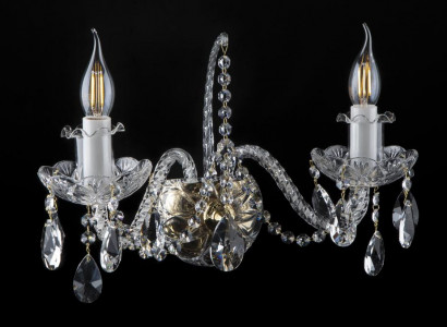 -Wandleuchte Luster Bohemia Lampen Wandlampe Lampe Wand Kronleuchter Antik Stil