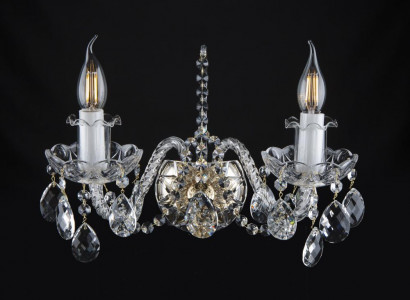 -Wandleuchte Luster Bohemia Antik Stil Lampen Wandlampe Lampe Wand Kronleuchter