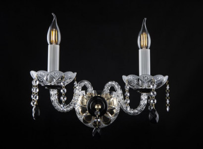 -Wandleuchte Bohemia Luster Antik Stil Kronleuchter Wand Lampen Wandlampe Neu