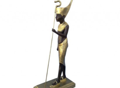 Ägyptischer Gott Khnum Statue Figur Statuen Figuren Skulpturen 60 cm Antik Stil