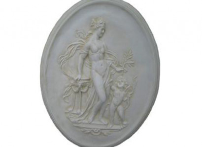 Antik Bild Relief Figur Statue Skulptur 80 x 65 cm Figuren Statuen Skulpturen O2