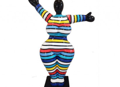 Abstrakte Design Figuren 120cm Statuen Garten Wohnzimmer Kunst Skulptur XXL Neu