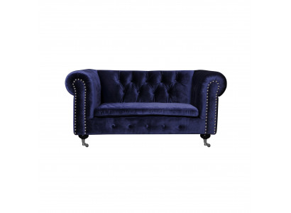 Barock Rokoko Sofa Couch - Chesterfield Stoff 2 Sitzer Leder Textil jvmoebel ®