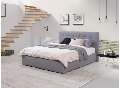 Bettgestelle Bett Schlafzimmer Betten Textil Leder Hotel Luxus Polster Design