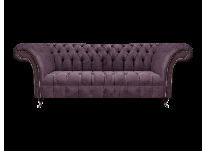 Eleganter Chesterfield Dreisitzer Moderne 3-Sitzer Wohnzimmer Sofas