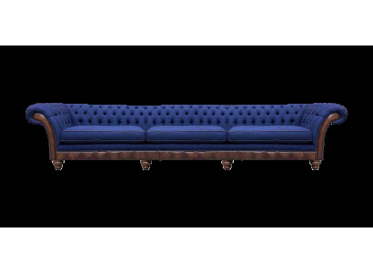 Chesterfield Luxuriöses Dreisitzer Sofa Moderne Couch Stoffsofas Möbel