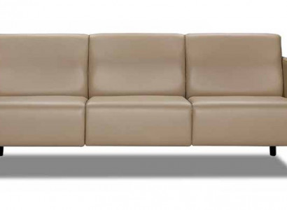 Beiger Wohnzimmer Zweisitzer Polstermöbel Moderne Textilcouch 2-Sitzer