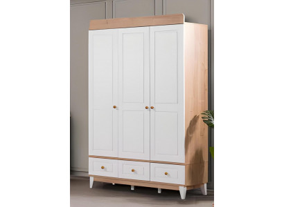 Kleiderschrank Kinderzimmer Weiß Schranke Holz Kindermöbel Holz Modern Neu