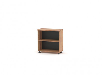 Aktenschrank mit Einlegenboden Arbeitszimmer Braun Einfarbig Modern Stil