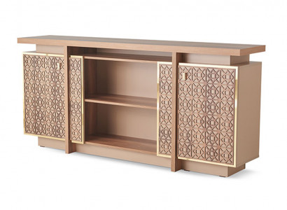 Aktenschrank Sideboard Arbeitszimmer Rechteckig Büroeinrichtung Braun