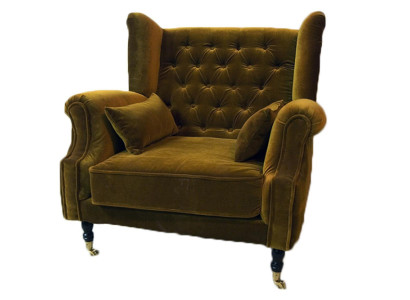 Chesterfield Ohrensessel Sessel Couch Relax Polster Designer Couchen Liverpool