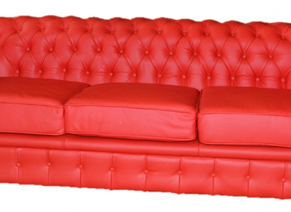 Chesterfield Polster Sofa Couch Designer Garnitur 3 Sitz Couchen Klassisch *Neu*