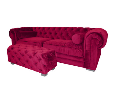 Chesterfield Sofa Polster Designer Couchen Sofas Garnitur Couch SLIII Sofa №39