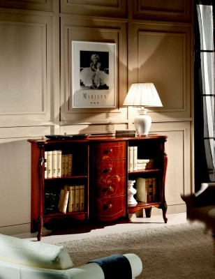 Wohnzimmer Möbel Klassischer Barock Stil Kommode Bücher Kommode Holz