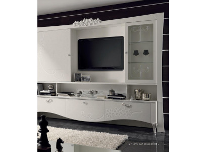 rtv tv Schrank Sideboard Wohnwand Fernseh Kommode Holz Design Modern Schränke