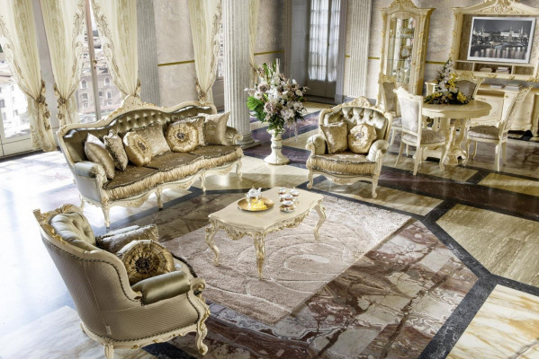 Design Sofas Polster Couchen Textil Relax Art déco Zweisitzer Neu Sofa 2 Sitzer