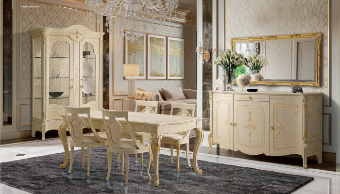 Esstisch Ausziehbar Klassischer Design Tisch Italienische Möbel Tische Holz Ess