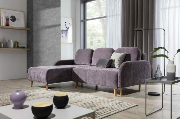 Komfortables Ecksofa kombiniert modernes und funktionales Design