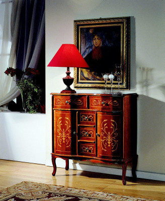 Luxus Kommode Barock Kommoden Design Schränke Holz Italienische Möbel