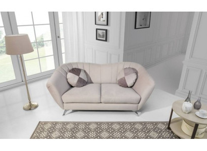 das 2-Sitzer-Sofa in einem eleganten und modernen Stil passt perfekt in jedes Interieur