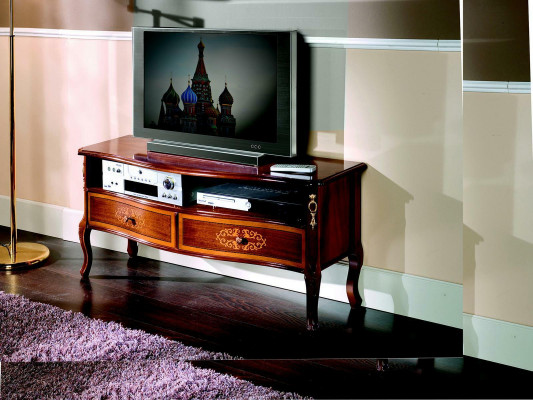 Sideboard tv Lowboard rtv Schrank Tisch Wohnzimmer Holz Möbel Klassisch Neu