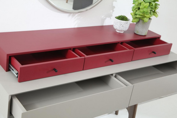 Konsolentisch Schminktisch Konsole Spiegel Tisch Schlafzimmer Set 2tlg