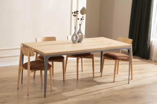 Esstisch 4x Stühle Stuhl Esszimmer Set Essgruppe Tisch Tische Garnitur
