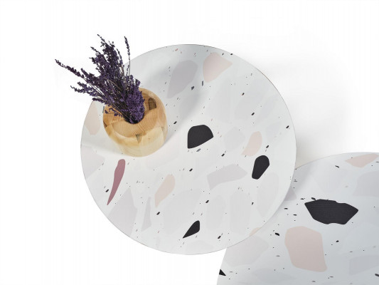 Couchtische Beistelltische Design Wohnzimmer 3 tlg. Italienischer Stil